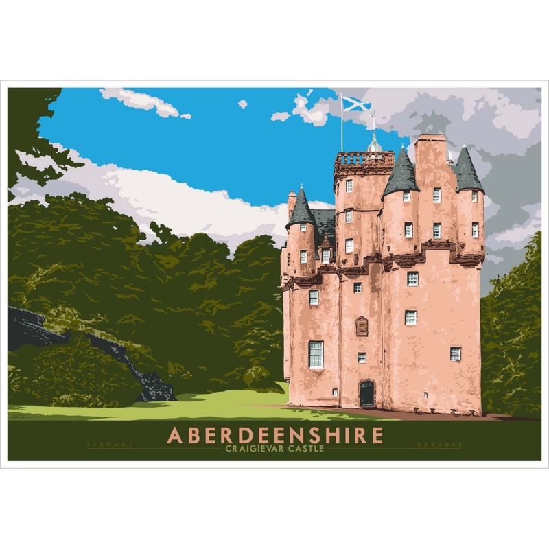 Image of Aberdeenshire: Craigievar Castle by Stewart Bremner
